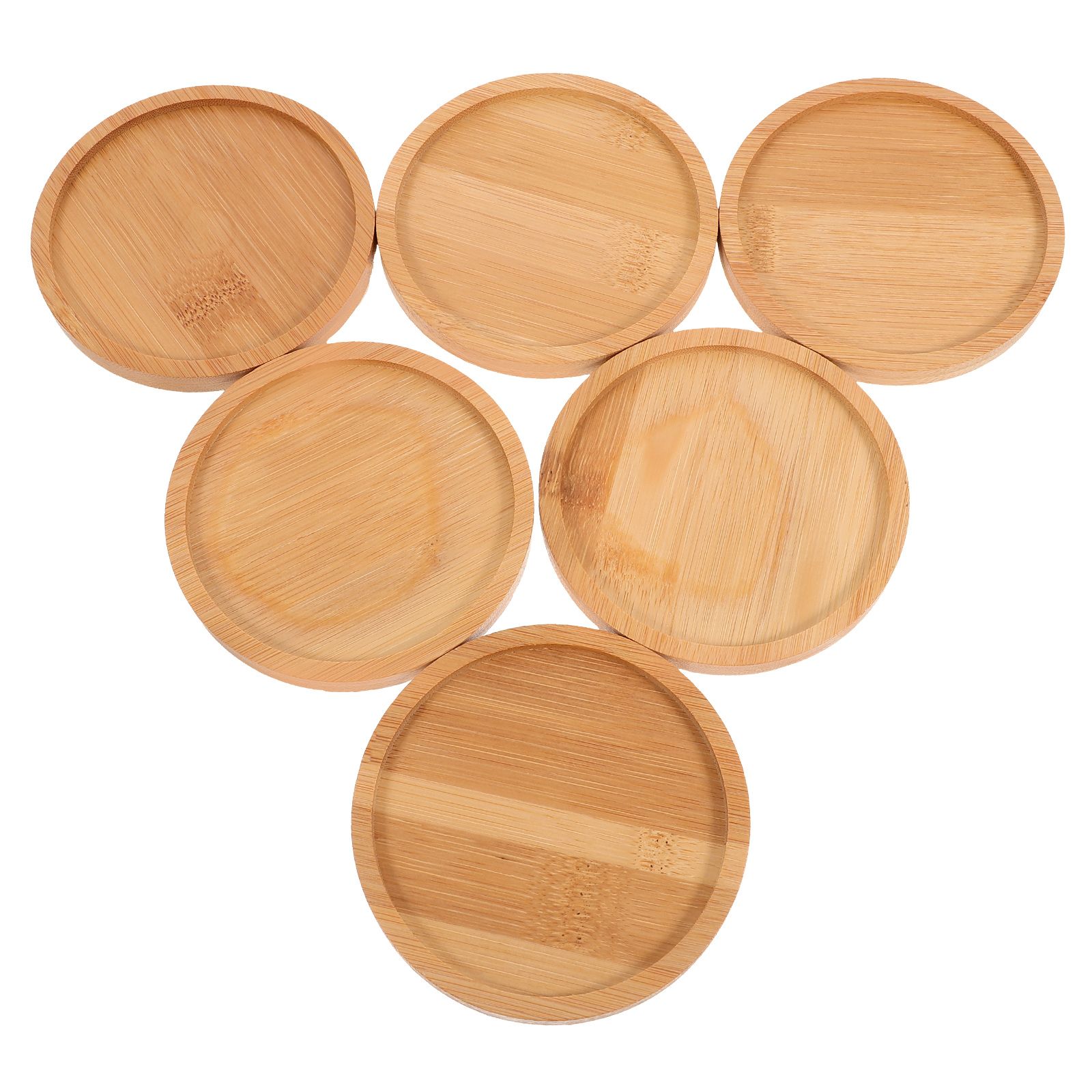 Desktop Organizer Bamboo - 6-teiliges Mosaik-Untersetzer-Hot-Pads zum Selbermachen, Basteln, Untersetzer,