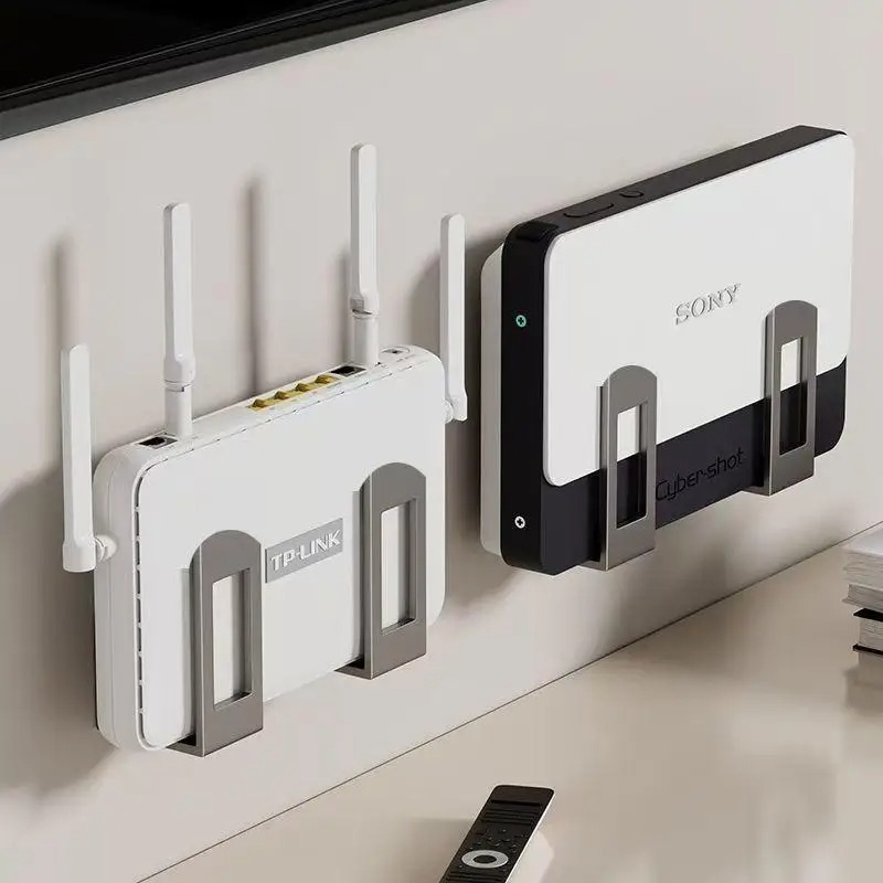 Cable Management Box - Wandmontierter Router- und Set-Top-Box-Organizer mit verstellbarer