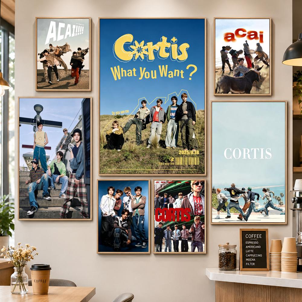 Home Office Trend - Musik CORTIS Moderner Pop-Trend Poster HD