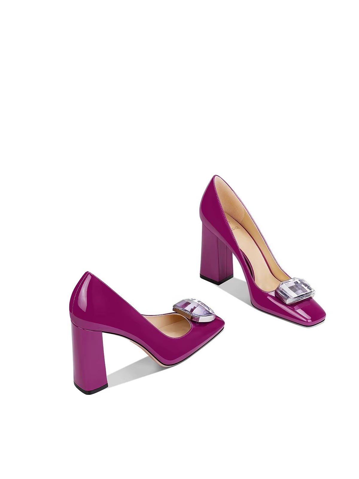 Home Office Design - Frühling und Herbst neue Damen-High-Heels, quadratischer