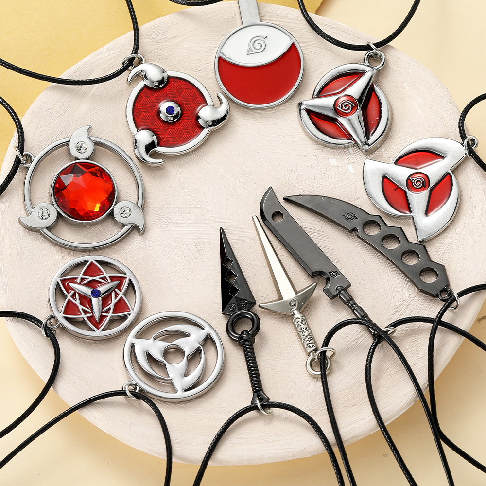 Home Office Design - Naruto Uzumaki Anhänger Halskette Metall Anime