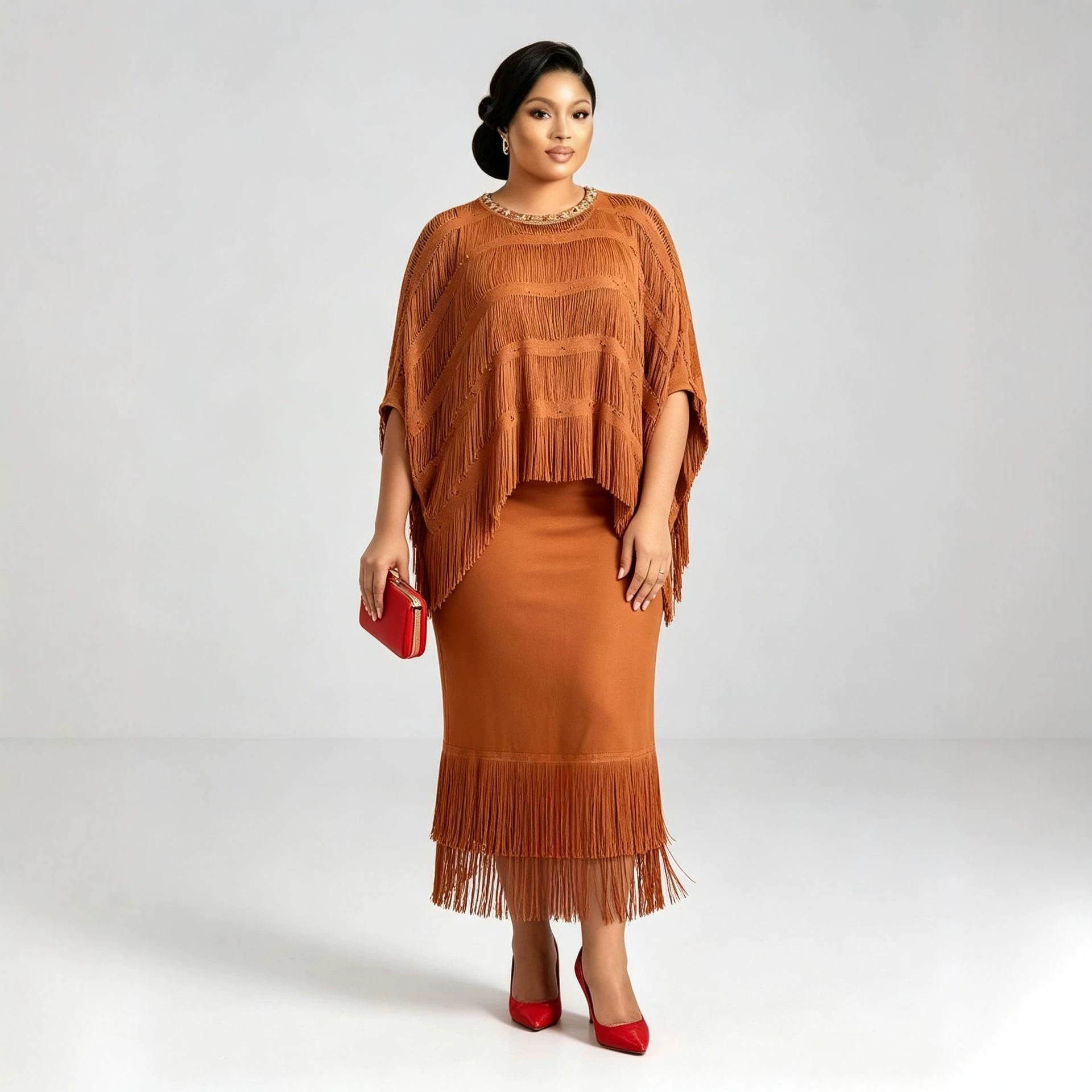 Home Office For Two - Miyake Mode Fransen-Plissee-Loose-Fit-Anzug Sommer Neues Unregelmäßiges