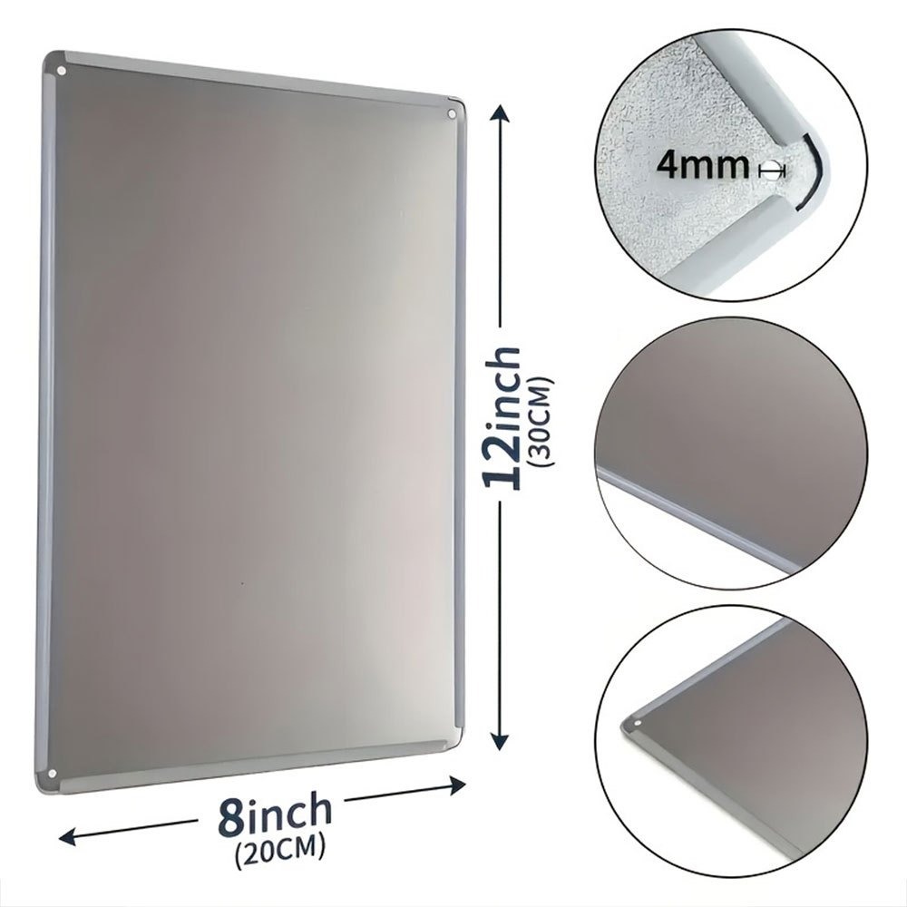 DIY anpassbare Metall-Wandtafe – Home Office Gif Bewertung und Preis