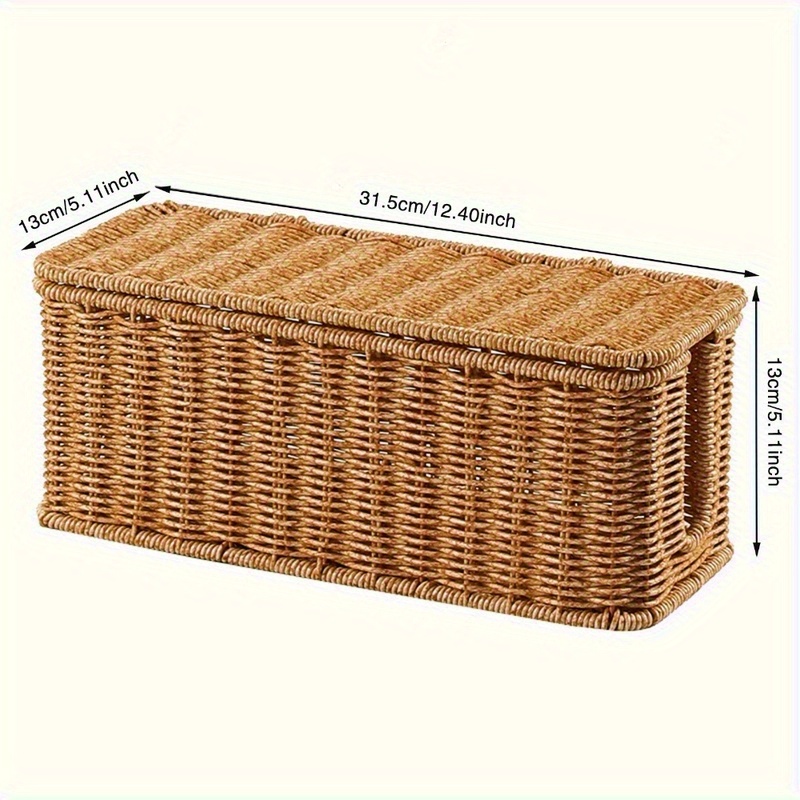 Handgefertigte Rattan-Kabelman – Cable Management Box Bewertung und Preis