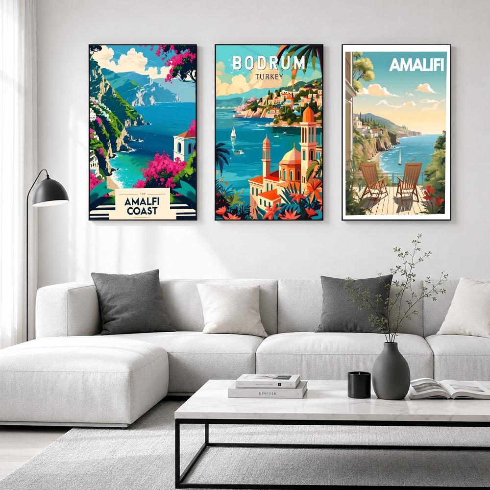 Landschafts-Poster mit Blick a – Home Office With View Bewertung und Preis