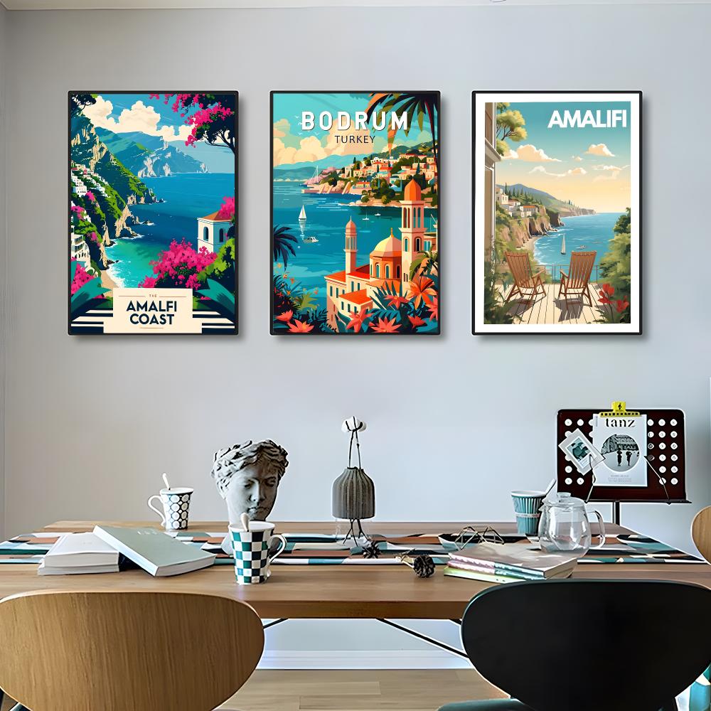 Landschafts-Poster mit Blick a – Home Office With View Bewertung und Preis
