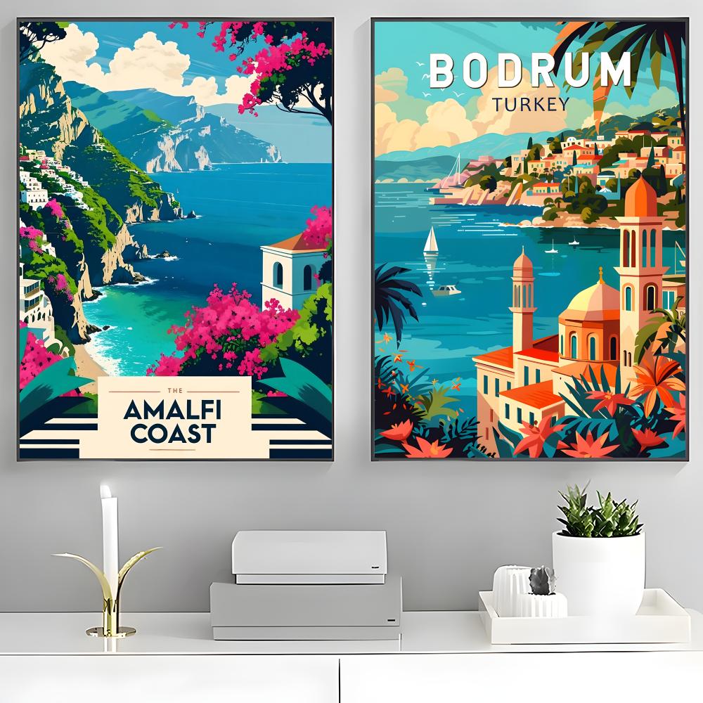 Landschafts-Poster mit Blick a – Home Office With View Bewertung und Preis