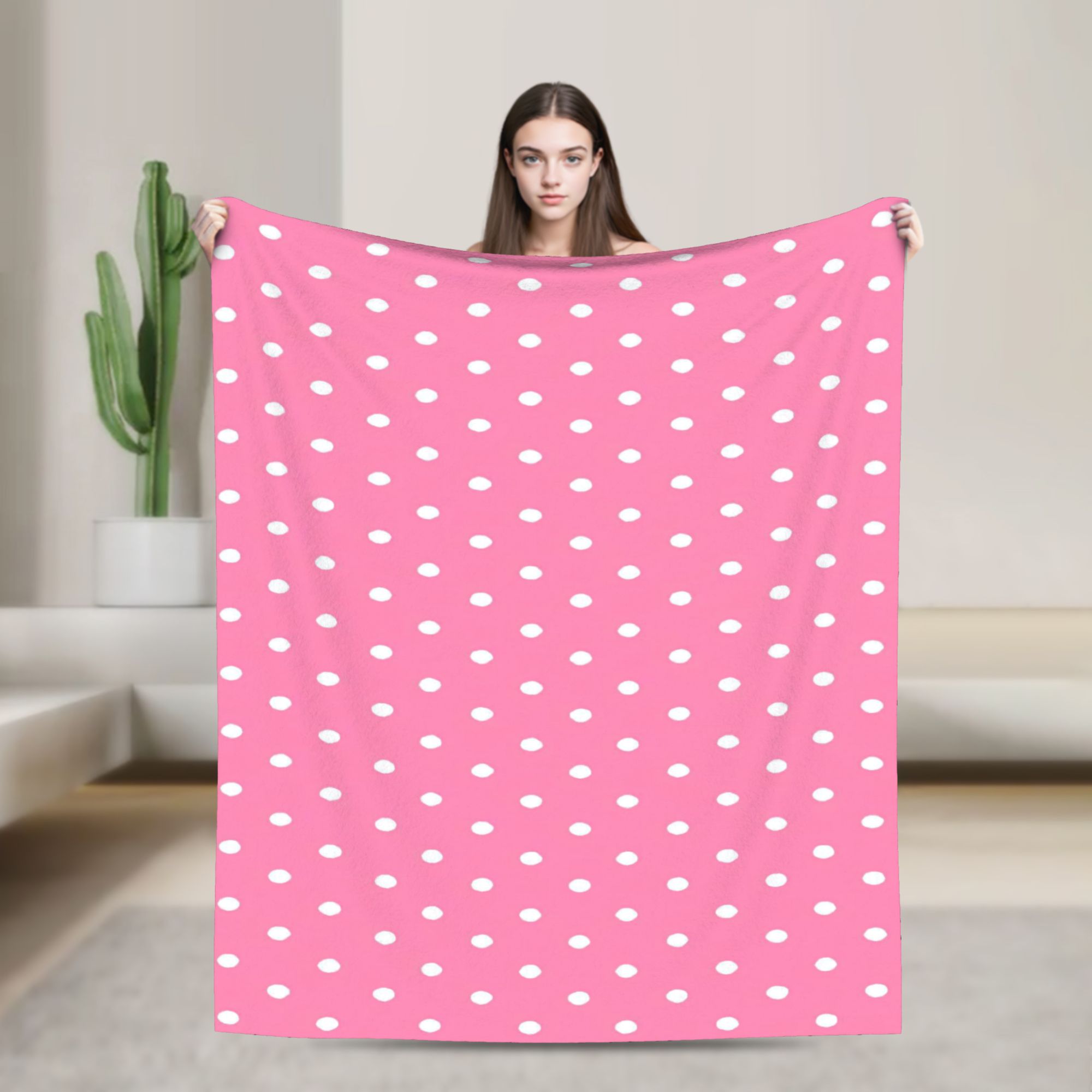 Rosa Erdbeer-Muster Decken Hoc – Home Office Trend Bewertung und Preis