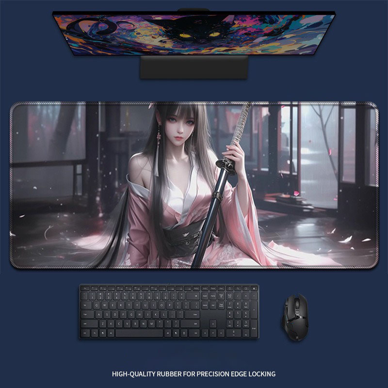 Anime Mauspad Gamer XXL Matte  – Home Office With View Bewertung und Preis