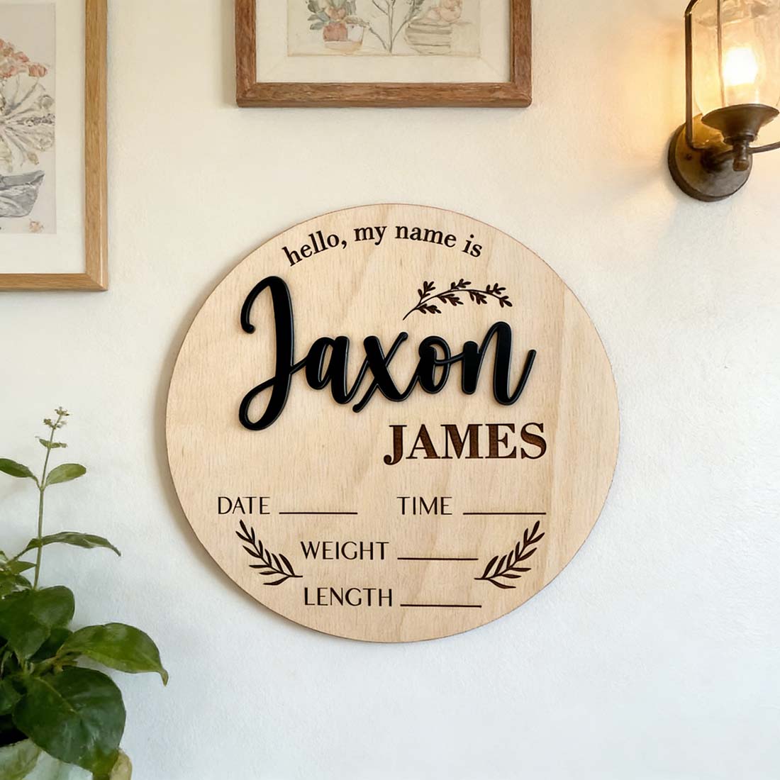 1 Stück personalisiertes Baby- – Home Office Design Bewertung und Preis
