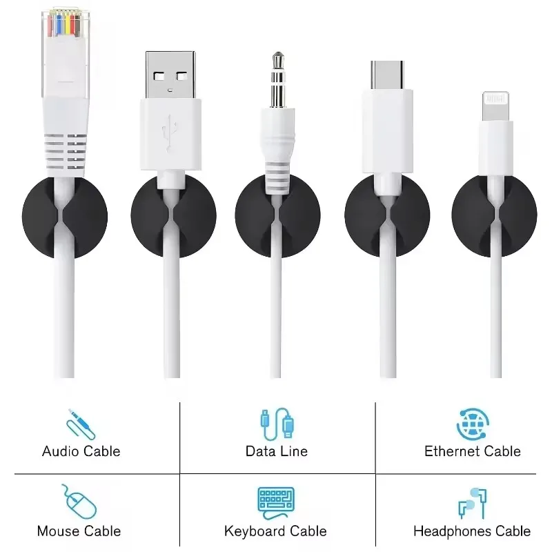 5/50Pcs Kabel Clip Wickler Org – Home Office Setup Bewertung und Preis
