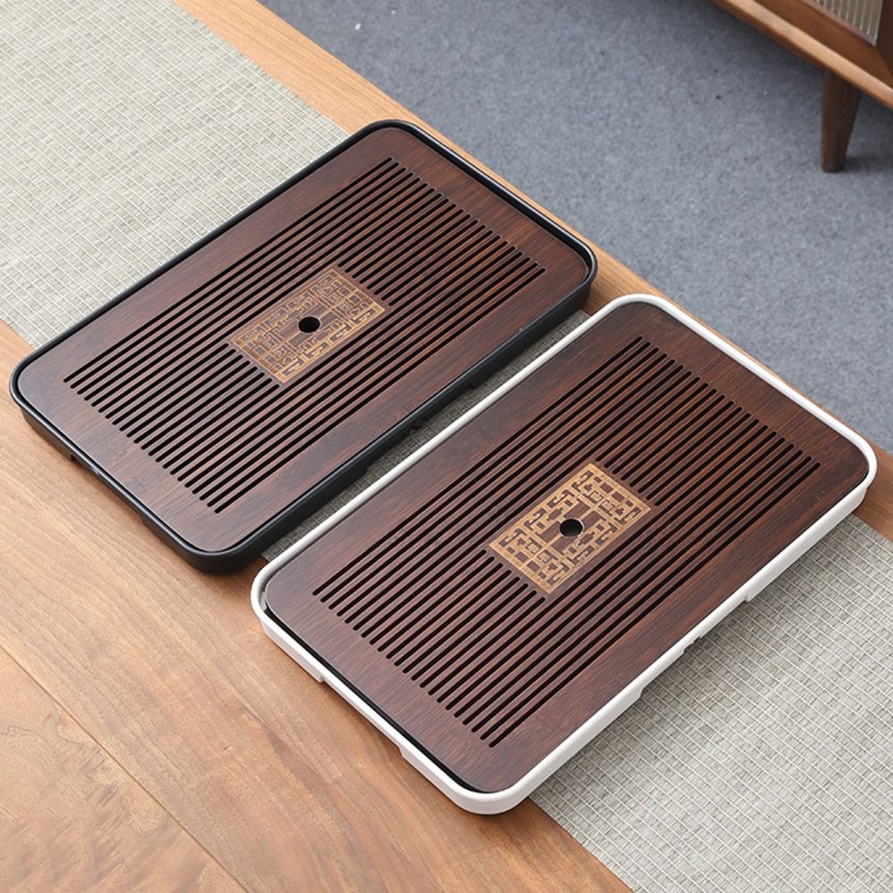 Neues Bambus-Teetablett 43,5 x – Desktop Organizer Bamboo Bewertung und Preis