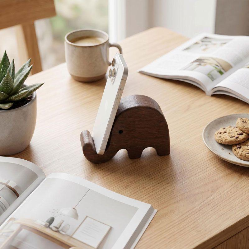 Einfacher Handyhalter aus mass – Home Office Design Bewertung und Preis