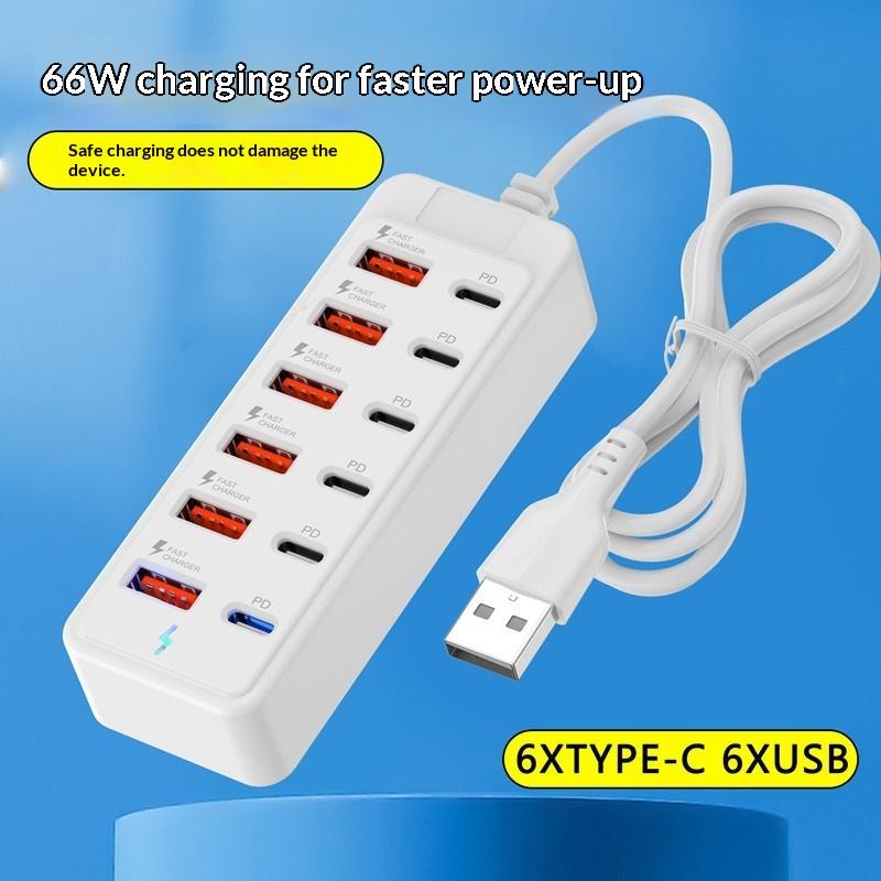 HOT 12-in-1-Steckdosenleiste,  – Desk Charging Station Bewertung und Preis