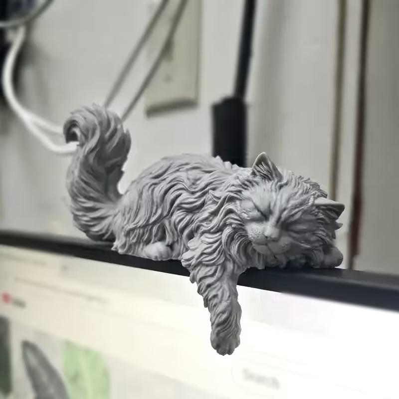 Niedliche Langhaarige Schlafen – Home Office Gif Bewertung und Preis