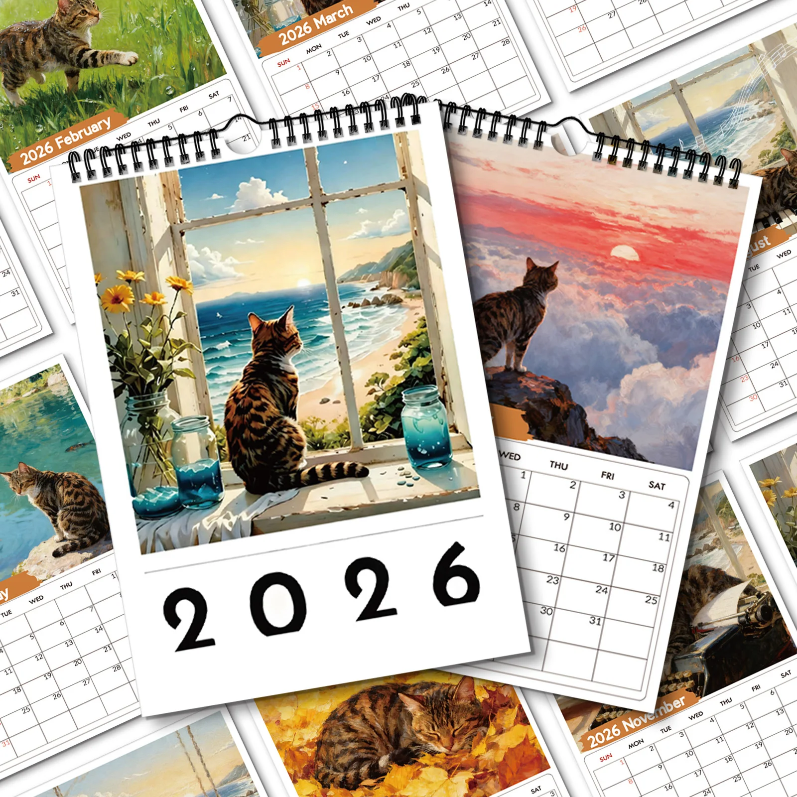 1 Stück 2026 Wandkalender, Fen – Home Office With View Bewertung und Preis
