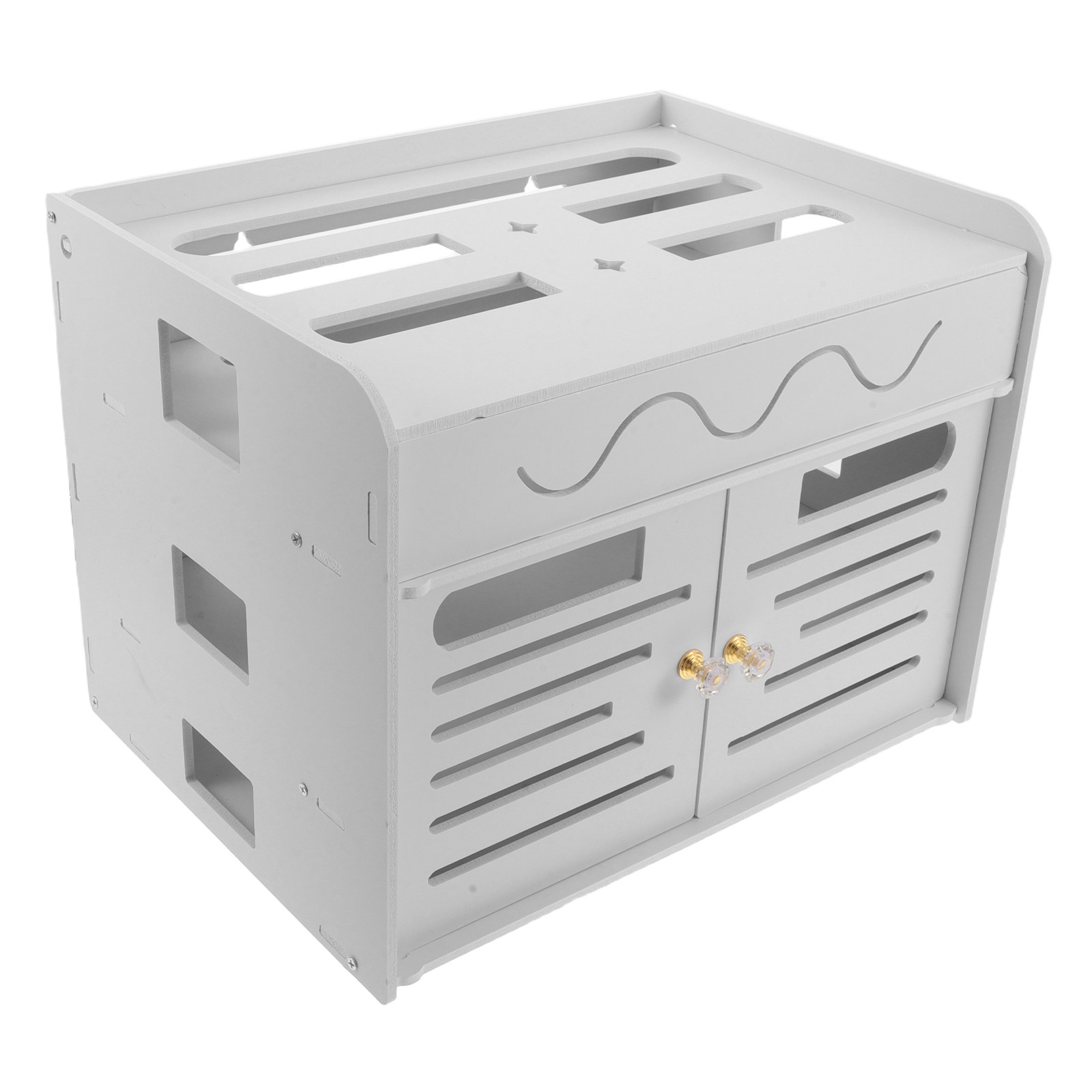 3-lagige WLAN-Router-Aufbewahr – Cable Management Box Bewertung und Preis