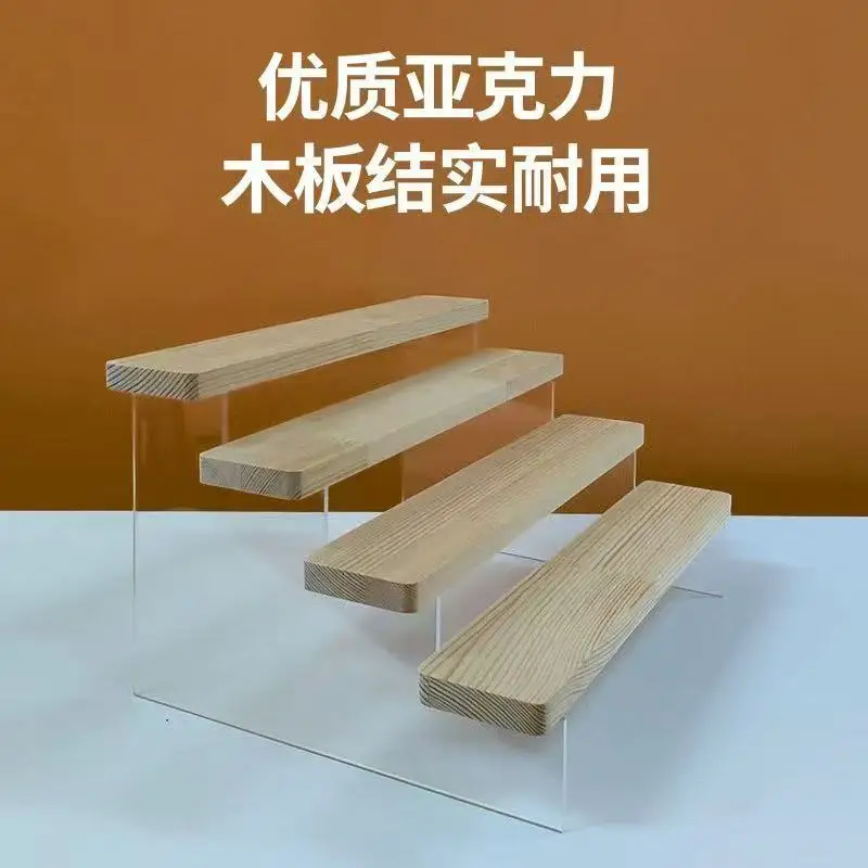 Acryl-Treppenständer mit Holzb – Desktop Organizer Bamboo Bewertung und Preis