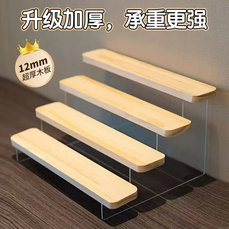 Acryl-Treppenständer mit Holzb – Desktop Organizer Bamboo Bewertung und Preis
