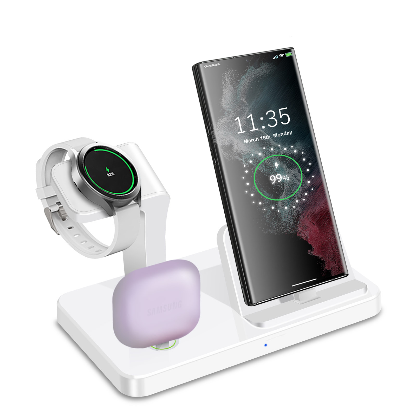3-in-1 Schreibtisch-Dockingsta – Desk Charging Station Bewertung und Preis