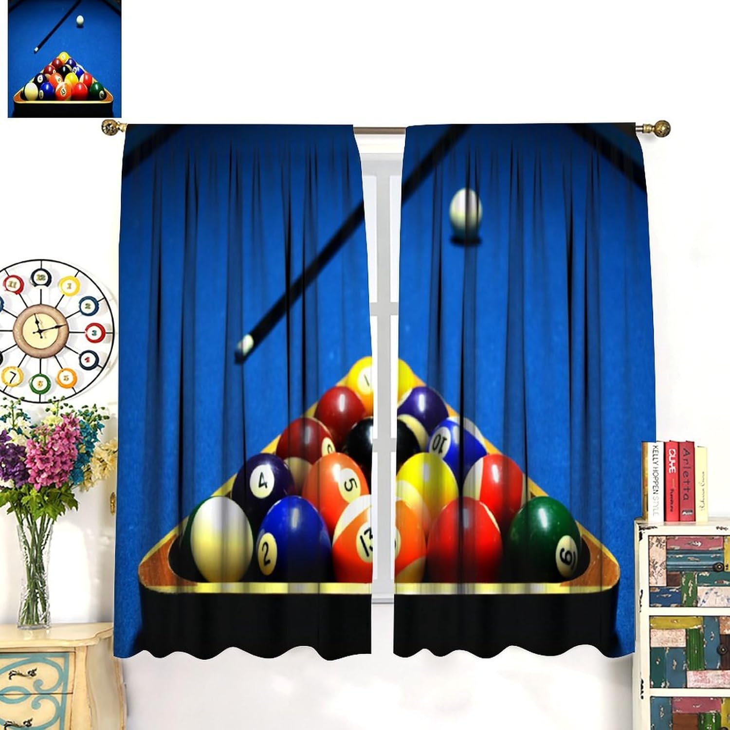 Billard-Sportvorhänge, Hochwin – Home Office With View Bewertung und Preis