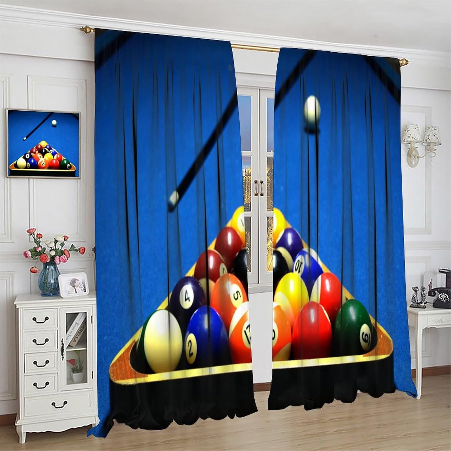 Billard-Sportvorhänge, Hochwin – Home Office With View Bewertung und Preis