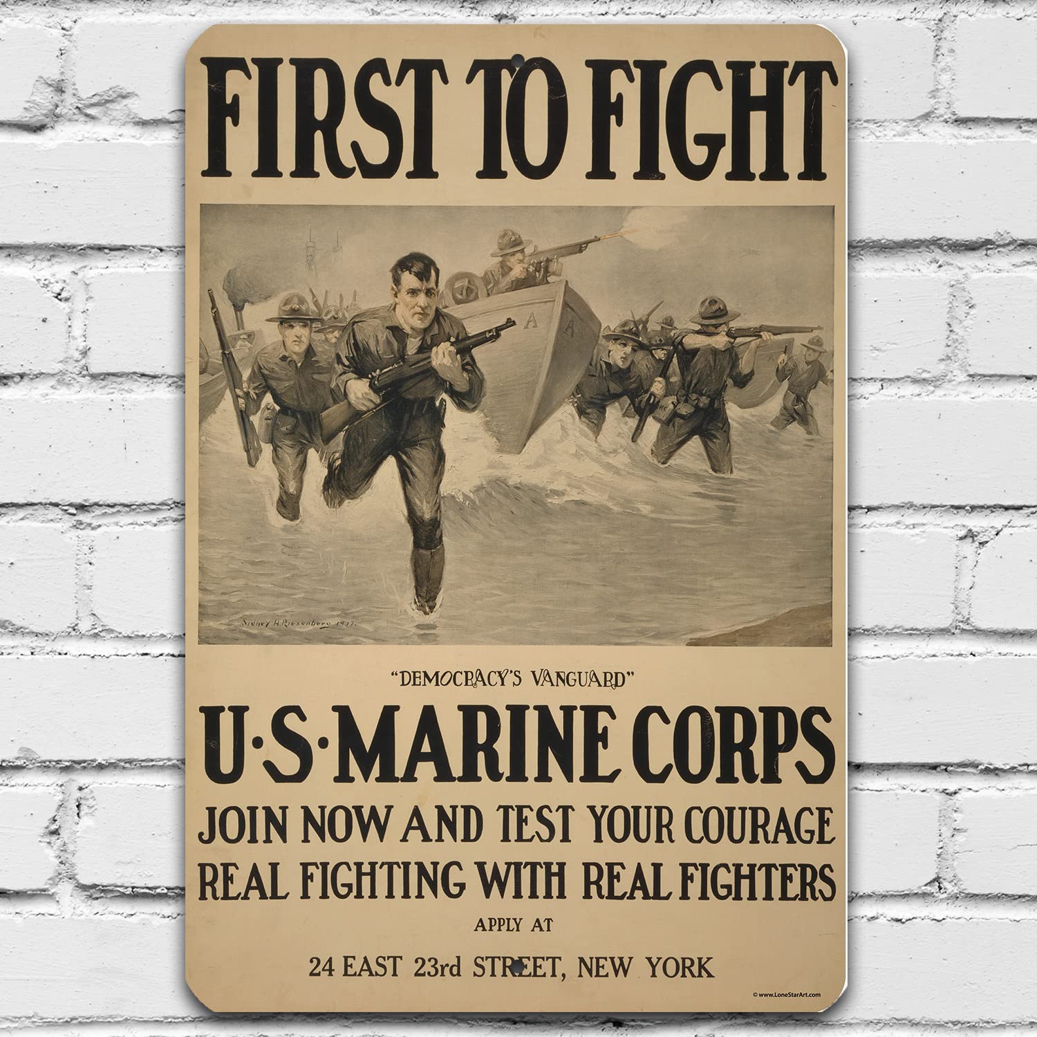 US Marines Erste, die kämpfen  – Home Office Gif Bewertung und Preis