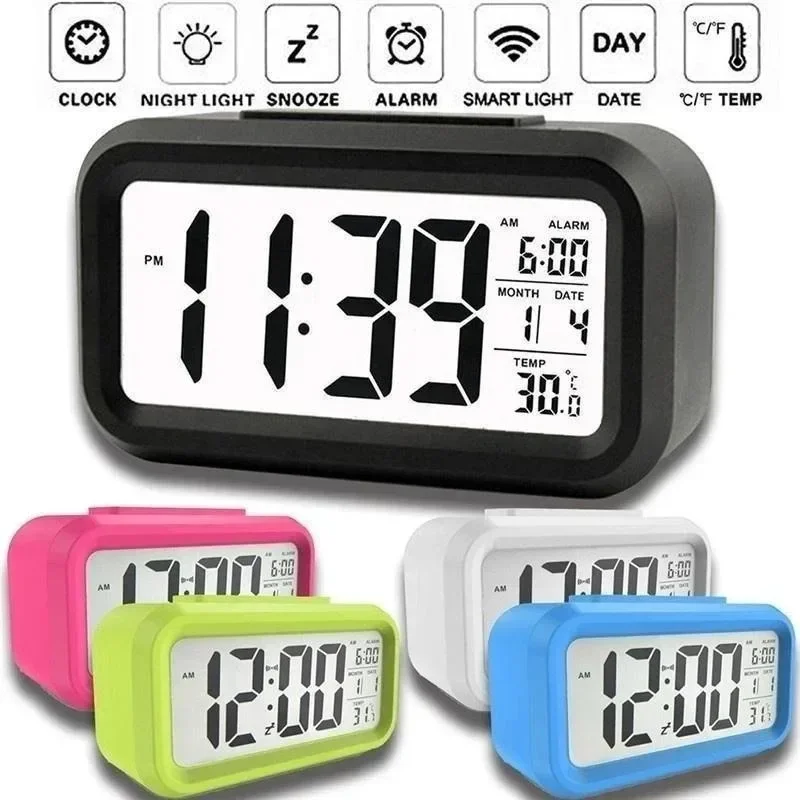 LED-Digitalwecker mit Hintergr – Led Desk Clock Bewertung und Preis