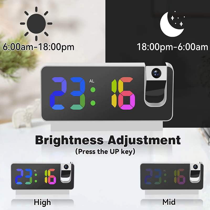 Projektionswecker, Schreibtisc – Led Desk Clock Bewertung und Preis