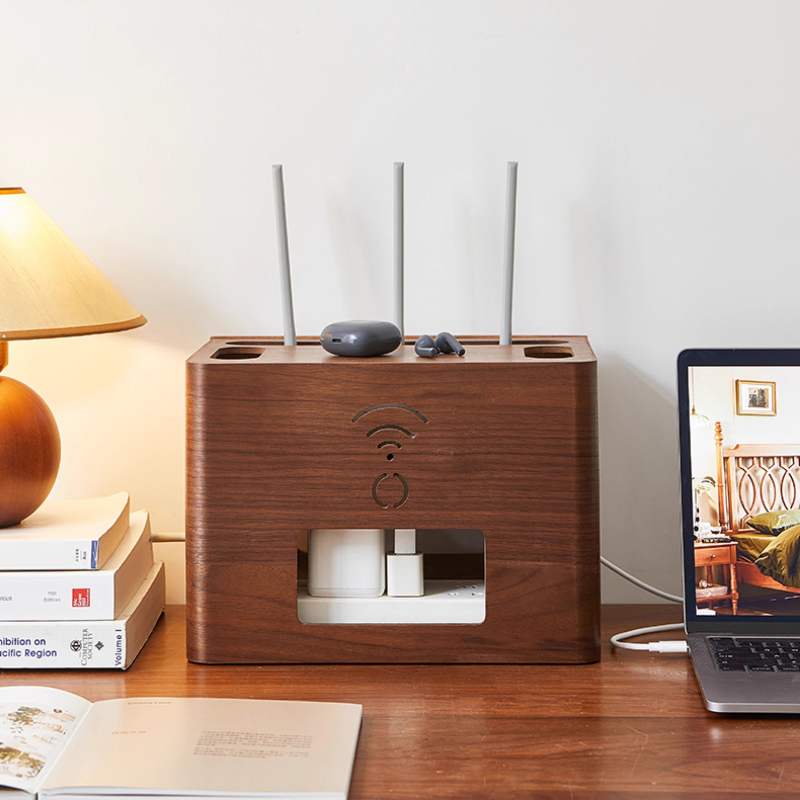 Gehobene WiFi Router Lagerung  – Cable Management Box Bewertung und Preis