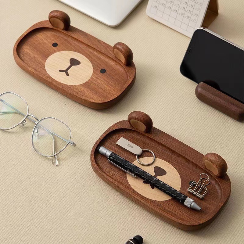 Miniatur-Bärentablett aus mass – Home Office Gif Bewertung und Preis