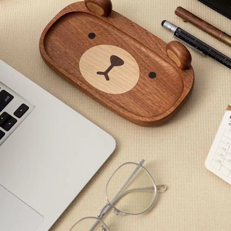 Miniatur-Bärentablett aus mass – Home Office Gif Bewertung und Preis