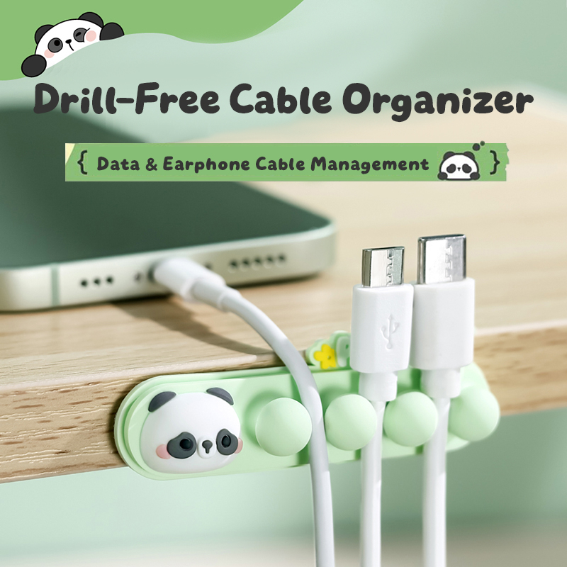 Kabelhalter mit Cartoon-Panda: – Cable Management Box Bewertung und Preis
