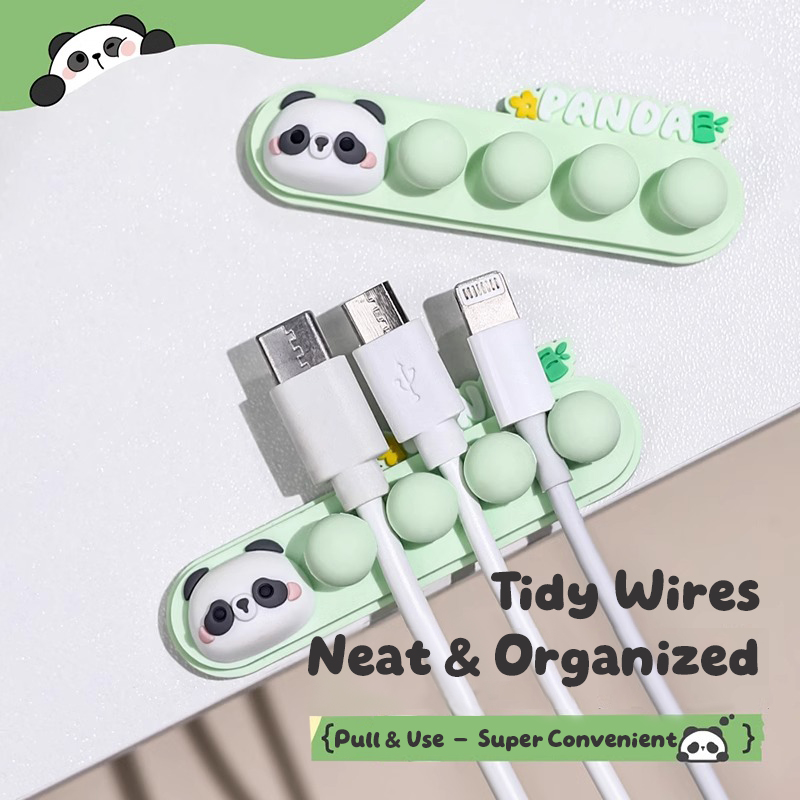 Kabelhalter mit Cartoon-Panda: – Cable Management Box Bewertung und Preis