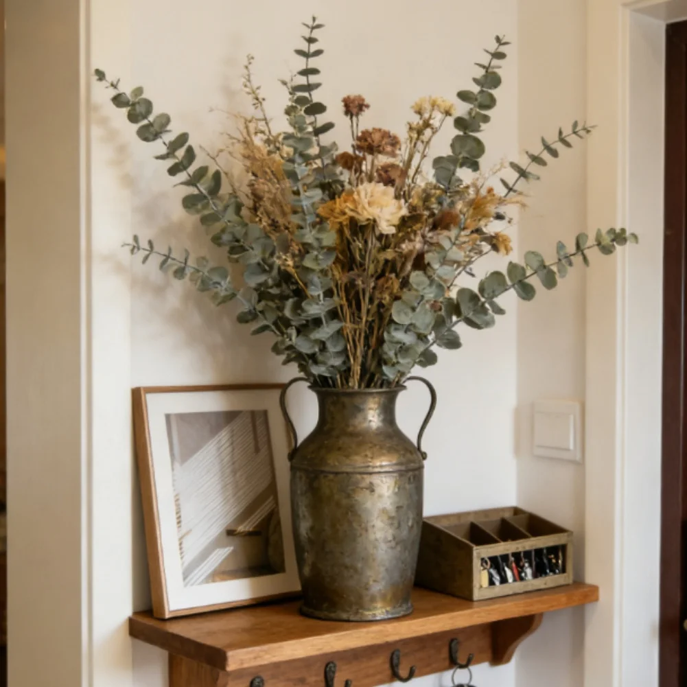 Künstlicher Eukalyptus-Blumens – Home Office Backdrop Bewertung und Preis