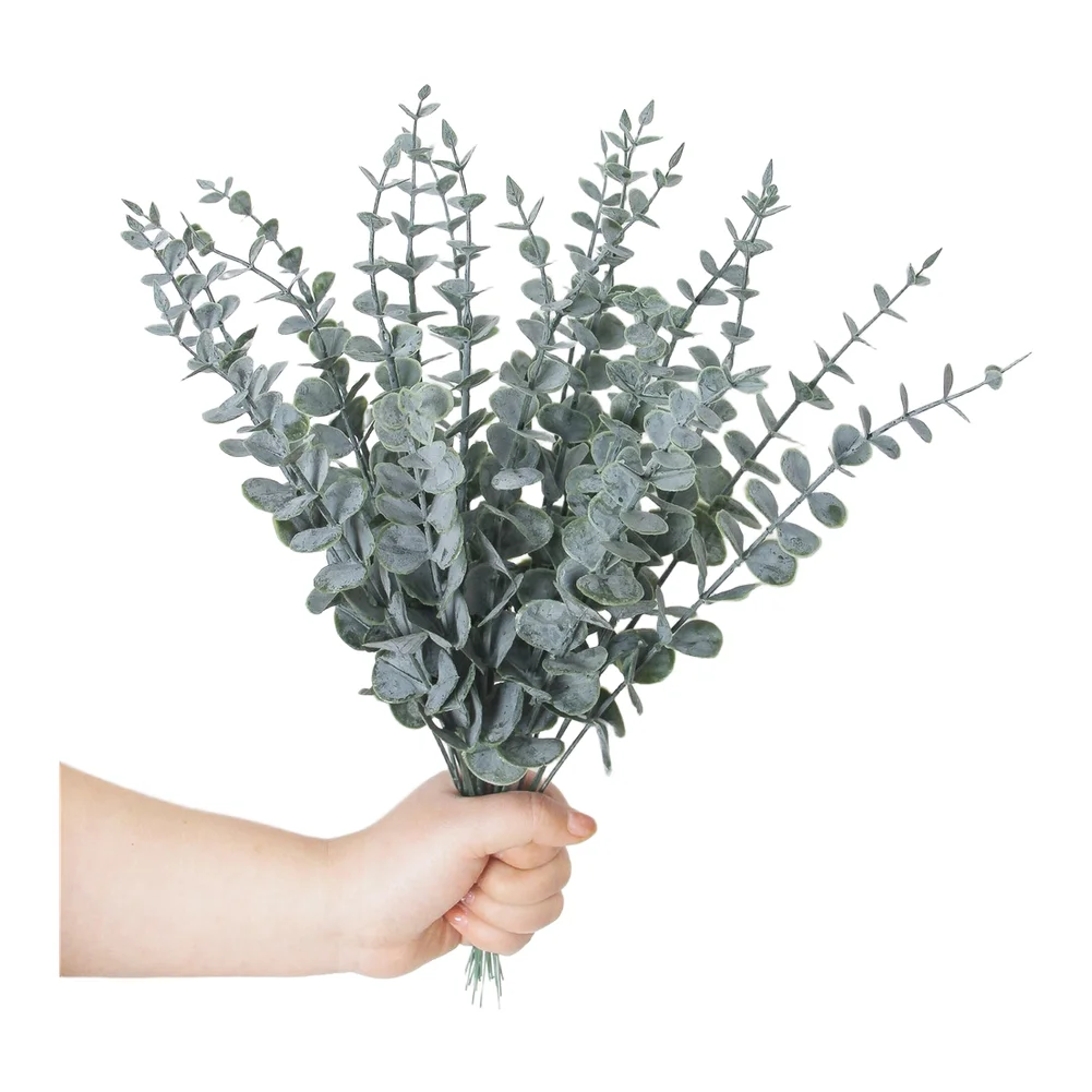 Künstlicher Eukalyptus-Blumens – Home Office Backdrop Bewertung und Preis