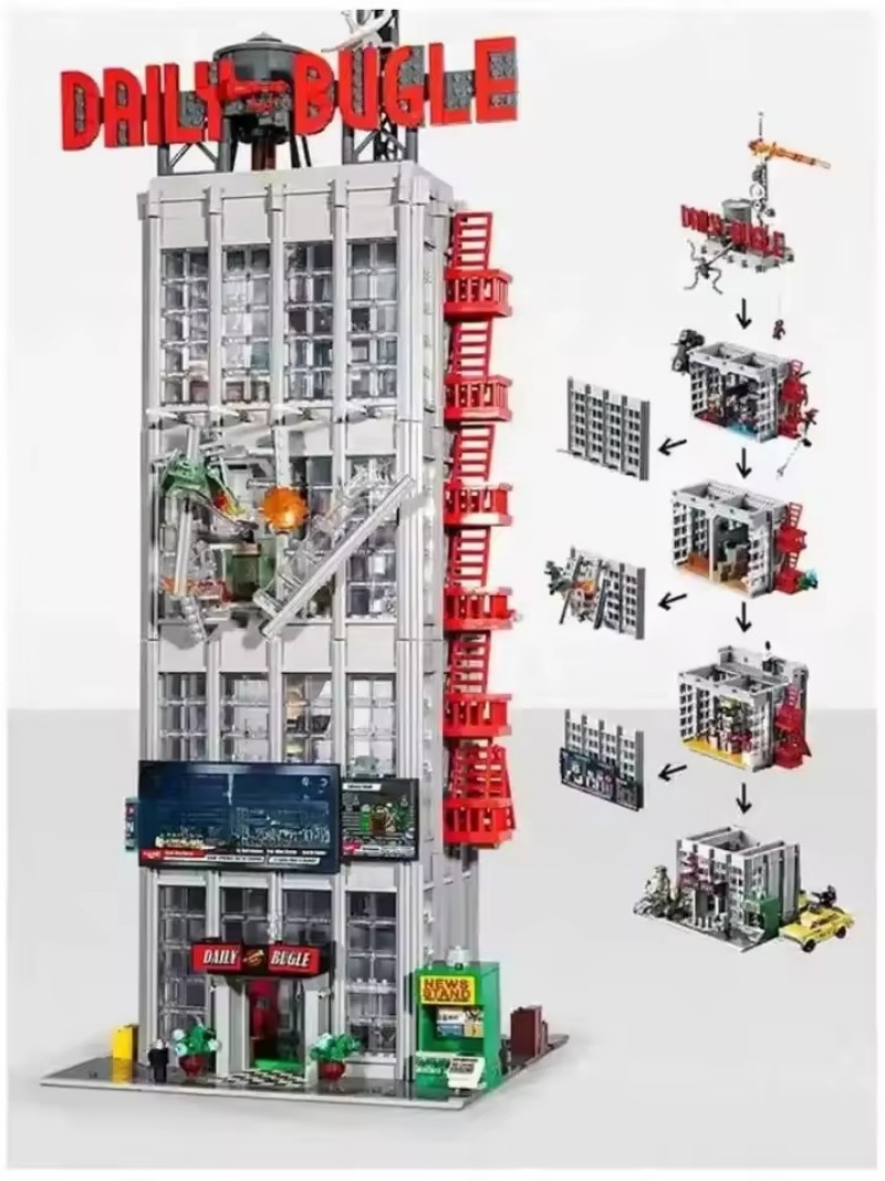 Neues MOC Modell eines roten Z – Home Office With View Bewertung und Preis