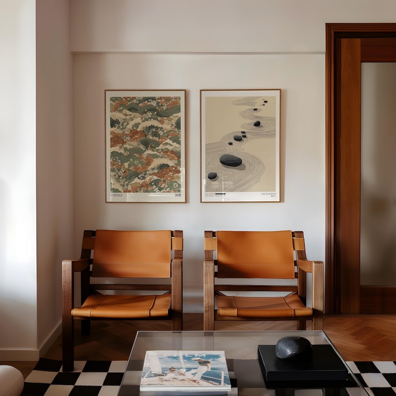 2 Stück Japandi Zen Leinwand-W – Home Office For Two Bewertung und Preis