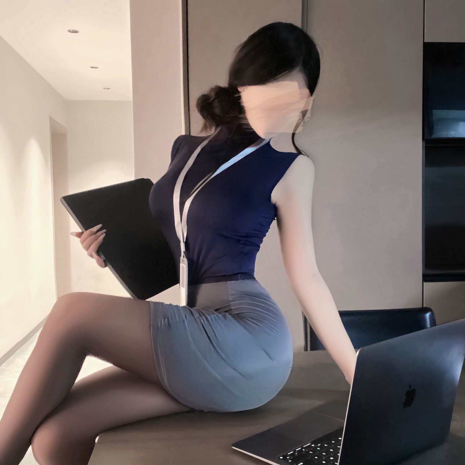 Süße Röcke Set OL Sexy Pure De – Home Office For Two Bewertung und Preis